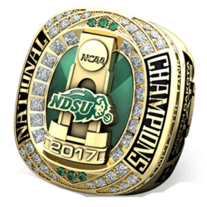 2017 NCAA Championship ring for NDSU football champions.