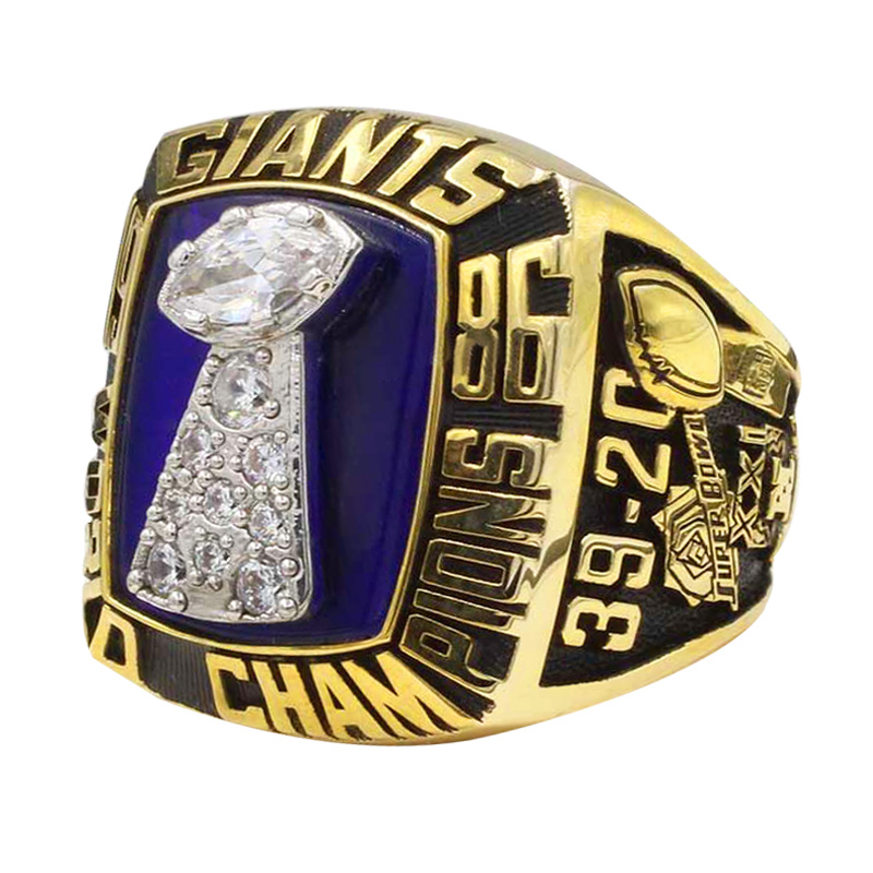 1986 New York Giants Super Bowl championship ring.